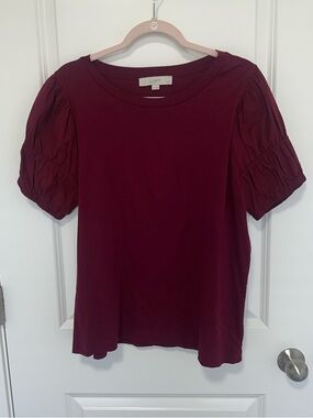 NWOT Loft Puff Sleeved Tee